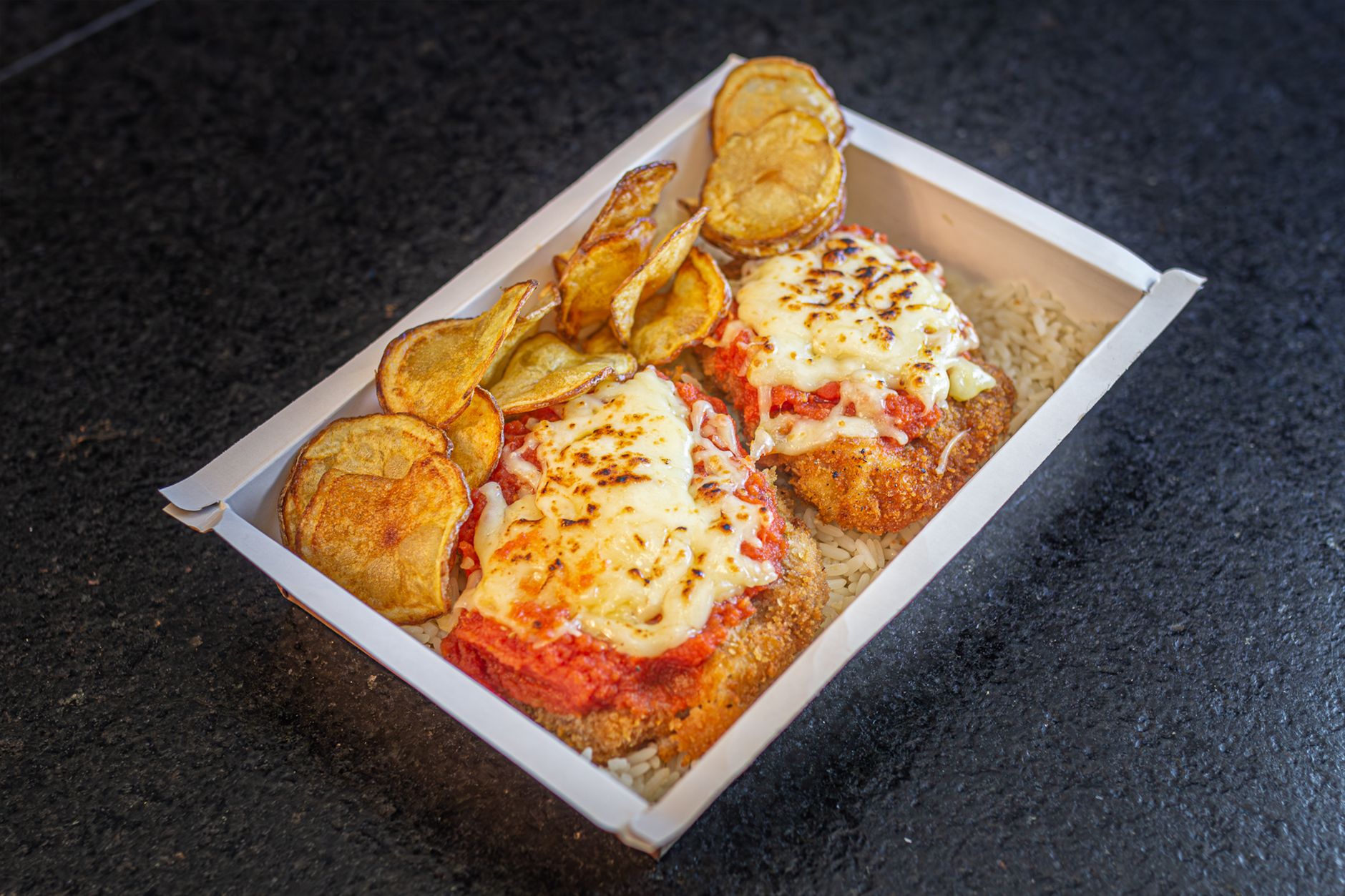 Plateaux repas équipe à Chambéry